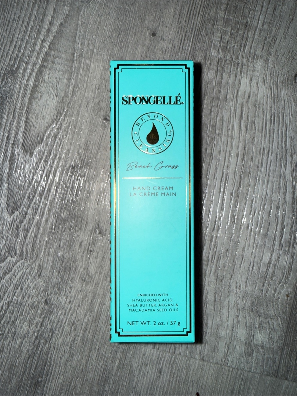 Spongellé Turquoise Hand Cream - Beach Grass